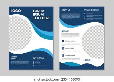 Brochure cover design, flyer template design, business brochure, annual report, portfolio, magazine, poster, modern presentation, a4 size banner template design
