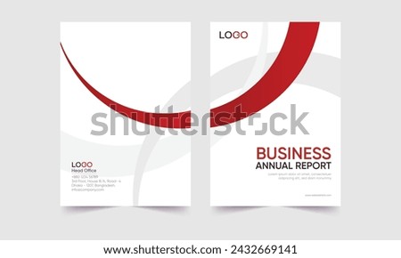 brochure cover design layout for business, incredible brochure cover vector