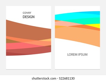Brochure cover design vector template/ business layout page, easy editable