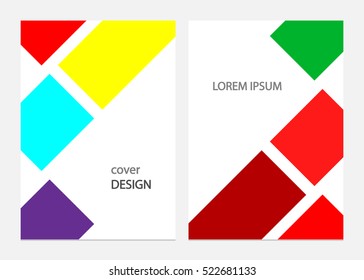 Brochure cover design vector template/ business layout page, easy editable