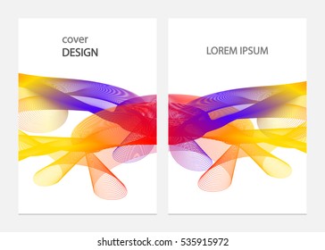 Brochure cover design vector template/ business layout page, easy editable