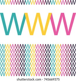 Brochure cover on the white background design. Vector poster design. Abstract background pattern. Book cover template. Fashion and cosmetic magazine layout. Scrapbook design. Www Logo
