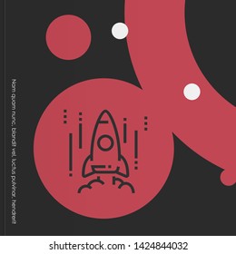 Brochure cover Sushi used in marketing and advertising. Vector illustration