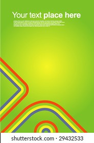 brochure cover template based on proportionally downscaled half of legal page size