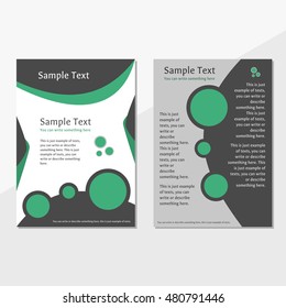 brochure cover template, can be used for annual report, advertisement, promotion, marketing
