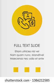 Brochure cover used in marketing and advertising. Vector illustration