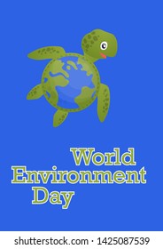 Brochure cover used in marketing and advertising the idea environmental protection. Vector illustration