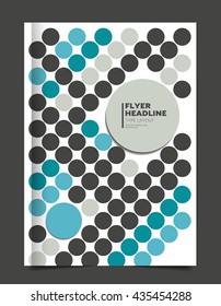 Brochure cover. Vector.