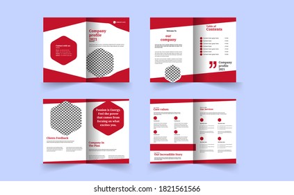 diseño de diseño creativo de folletos. folleto empresarial moderno perfil de empresa, catálogo, informe anual, folleto, gráfico vectorial a4 página documento de presentación