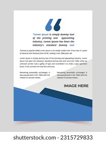 Brochure creative design, Trendy minimalist flat geometric design, book cover, Vertical a4 format, flyer design, back and inside pages, Multipurpose template with cover
