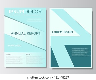 Brochure design. Annual report. Leaflet brochure. Flyer design. Printable flyer template. Magazine cover, poster. Business concept. Vector, eps 10