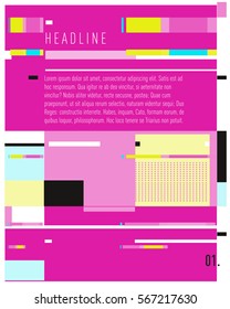 Vector Business Brochure design. Annual report vector illustration template. Corporate business catalog and magazine cover. Business presentation with graphic elements.
 