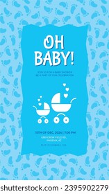 a brochure design for baby care and others