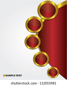 Brochure design background template,for text,Vector