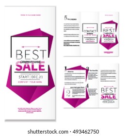 Brochure design, best sale template