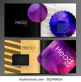Brochure design concept