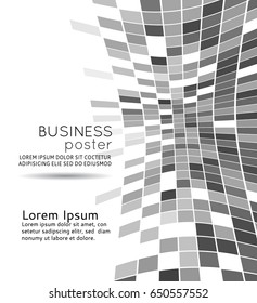 Brochure design content background with circles. Design layout template
