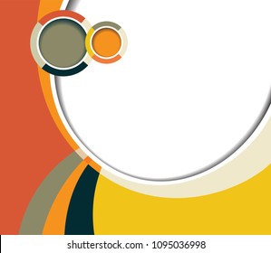 Brochure design content background. Design layout template
