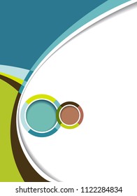 Brochure design content background. Design layout template
