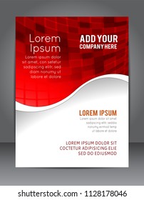 Brochure design content background. Design layout template
