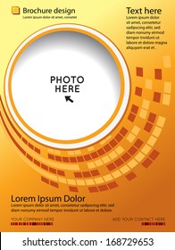 Brochure design content background. Design layout template 