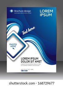 Brochure design content background. Design layout template 