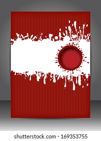 Brochure design content background. Design layout template 