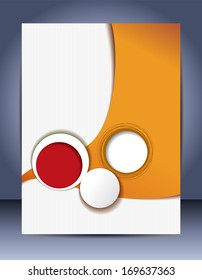 Brochure design content background. Design layout template 