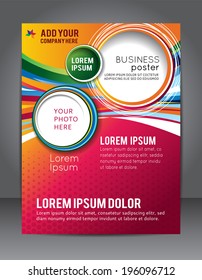 Brochure design content background. Design layout template 