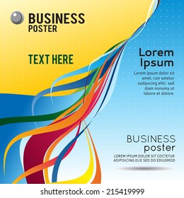 Brochure design content background. Design layout template 
