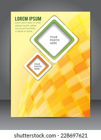 Brochure design content background. Design layout template 