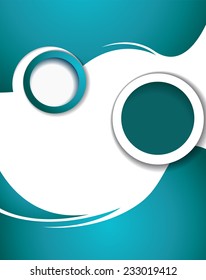 Brochure design content background. Design layout template 