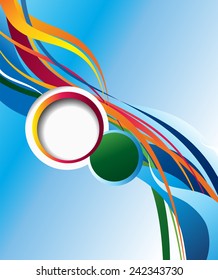 Brochure design content background. Design layout template 