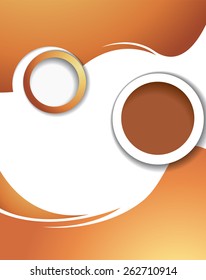 Brochure design content background. Design layout template
