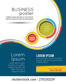 Brochure design content background. Design layout template 