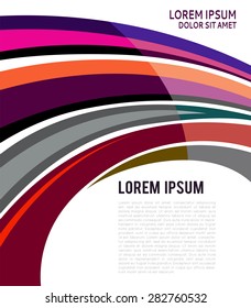 Brochure design content background. Design layout template