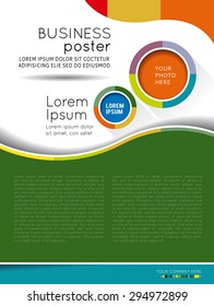 Brochure design content background. Design layout template
