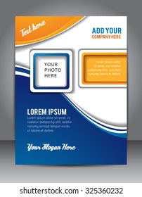 Brochure design content background. Design layout template, brochure or flyer
