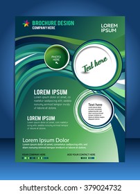 Brochure design content background. Design layout template
