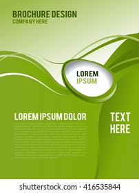 Brochure design content background. Design layout template
