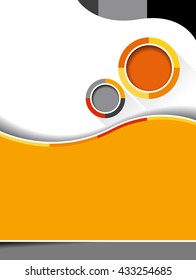 Brochure design content background. Design layout template
