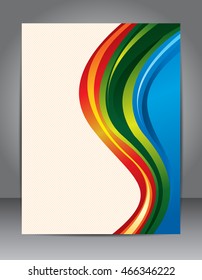 Brochure design content background. Design layout template
