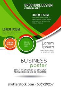 Brochure design content background. Design layout template