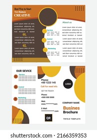 Brochure Design Corporate 3fold Flyer Design
