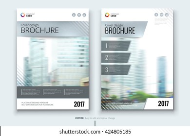 Brochure design. Corporate business annual report brochure flyer design. Leaflet cover presentation. Catalog with abstract background. Modern publication poster magazine, layout, template. A4 size