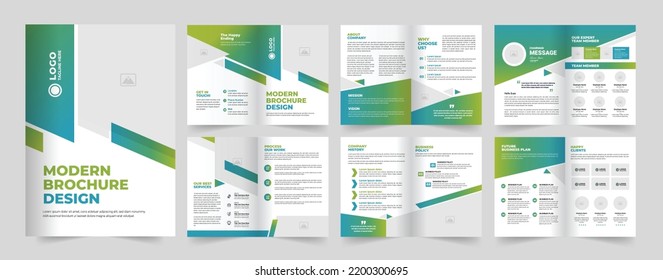 Brochure design or Corporate brochure template design 