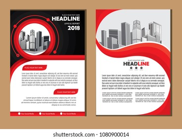 Brochure design, cover modern layout, annual report, poster, flyer in A4 with colorful triangles, geometric shapes for tech, science, market with light background