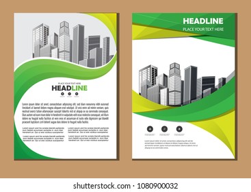 Brochure design, cover modern layout, annual report, poster, flyer in A4 with colorful triangles, geometric shapes for tech, science, market with light background
