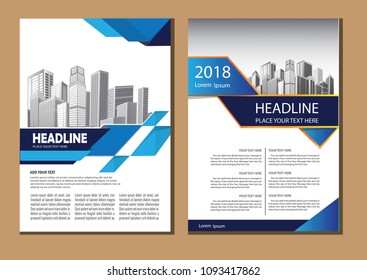 Brochure design, cover modern layout, annual report, poster, flyer in A4 with colorful triangles, geometric shapes for tech, science, market with light background
