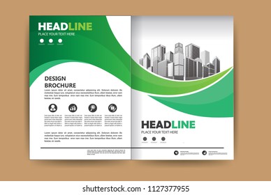 Brochure design, cover modern layout, annual report, poster, flyer in A4 with colorful triangles, geometric shapes for tech, science, market with light background